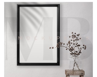 Frame Mockup, Mockup Frame, Frame Mock Up, Black Frame Mockup, Poster Mockup, Artwork Mockup, Minimalist Mockup, Styled Mockup, Print Mockup