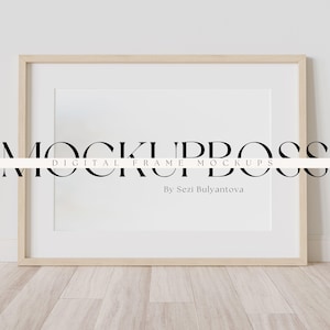 Frame Mockup, Horizontal Frame Mockup, Landscape Frame Mock Up, Mockup Frame, Frame Mock Up, Poster Mockup, Print Mockup, Wood Frame Mockup