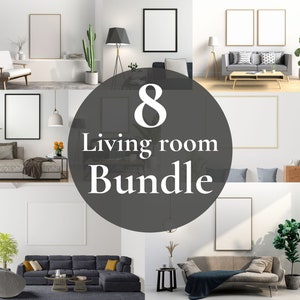 Frame Mockup Bundle, Living Room Mockups, Mockup Frame, Frame Mock Up, Poster Mockup, Interior Mockup, Wall Art Mockup, Photo Frame Mockup
