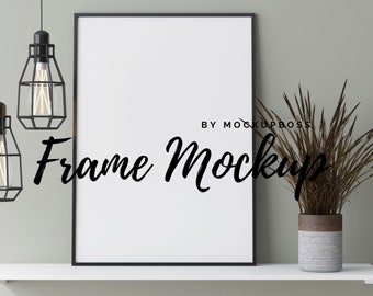 Frame Mockup, Minimalist Mockup, Mockup Frame, Frame Mock Up, Art Print Mockup, Photo Frame Mockup, Black Frame Mockup, Blank Frame Mockup