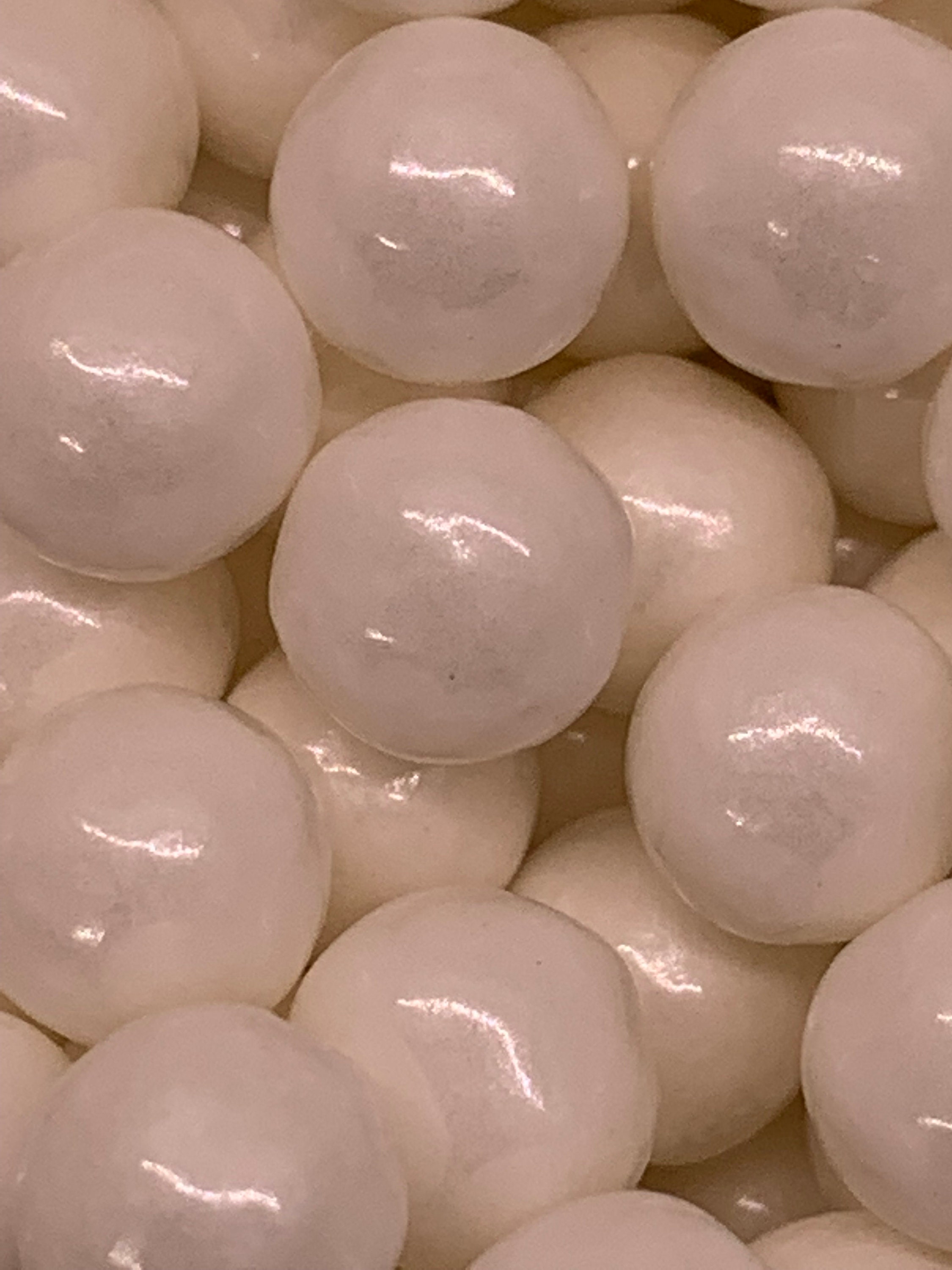 Shimmering White Pearls 7mm Candies Sprinkle Mix White Etsy UK