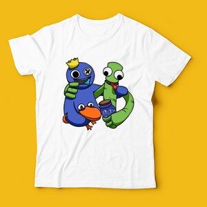 Kids Rainbow Friends Orange Shirt – firebeastus