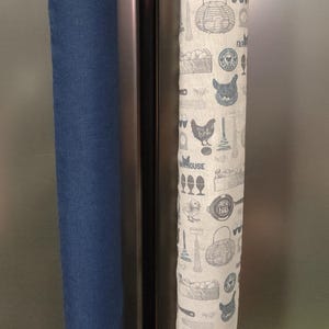 Appliance Handle Covers fridge accessory reversible horizontal and vertical fridge door cover farmhouse kitchen decor seat belt cover
