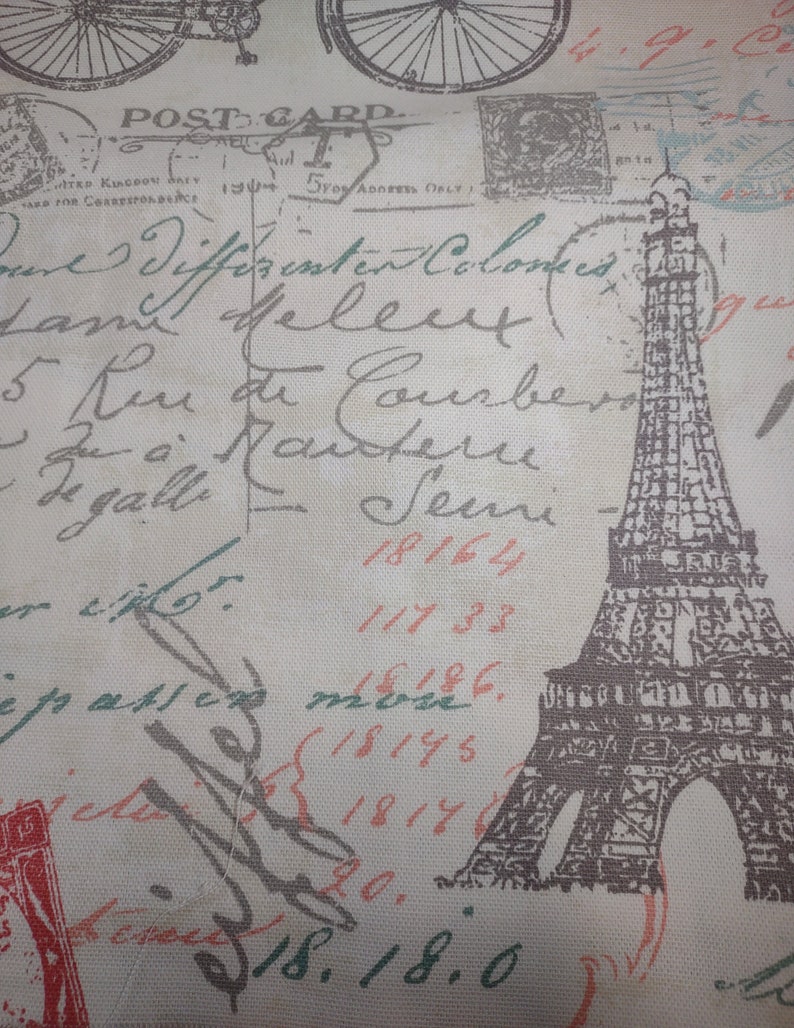 Fabric by the Yard Cotton Home Decor Original Screen Print Etsy