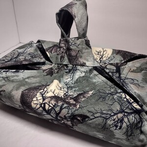 Bat Print Casserole Carrier 10 x 16 Pyrex Dish Tote Insulated Baking Dish Carrier Halloween Kitchen Decor Potluck Travel Bag