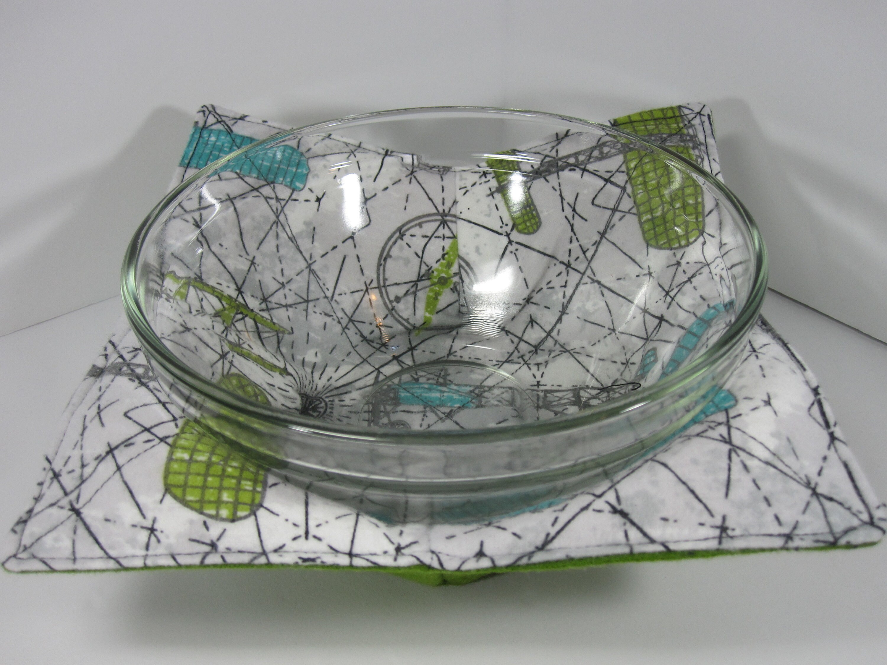 Plane Bowl Cozy Microwavable Bowl Cozy Fruit Bowl Liner Etsy UK