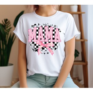 Kariertes Mama-Png, Mama-Shirt-Designs, Mama-Png, Mama-Sublimation, Muttertagssublimation, Retro-Mama-Png, Retro-kariertes Mama-Png