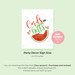 Printable Watermelon Birthday Sign Instant Download, Watermelon Theme ...