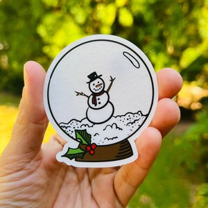 Snow Globe {sticker}