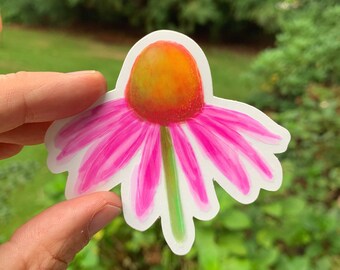 Cone Flower {sticker}