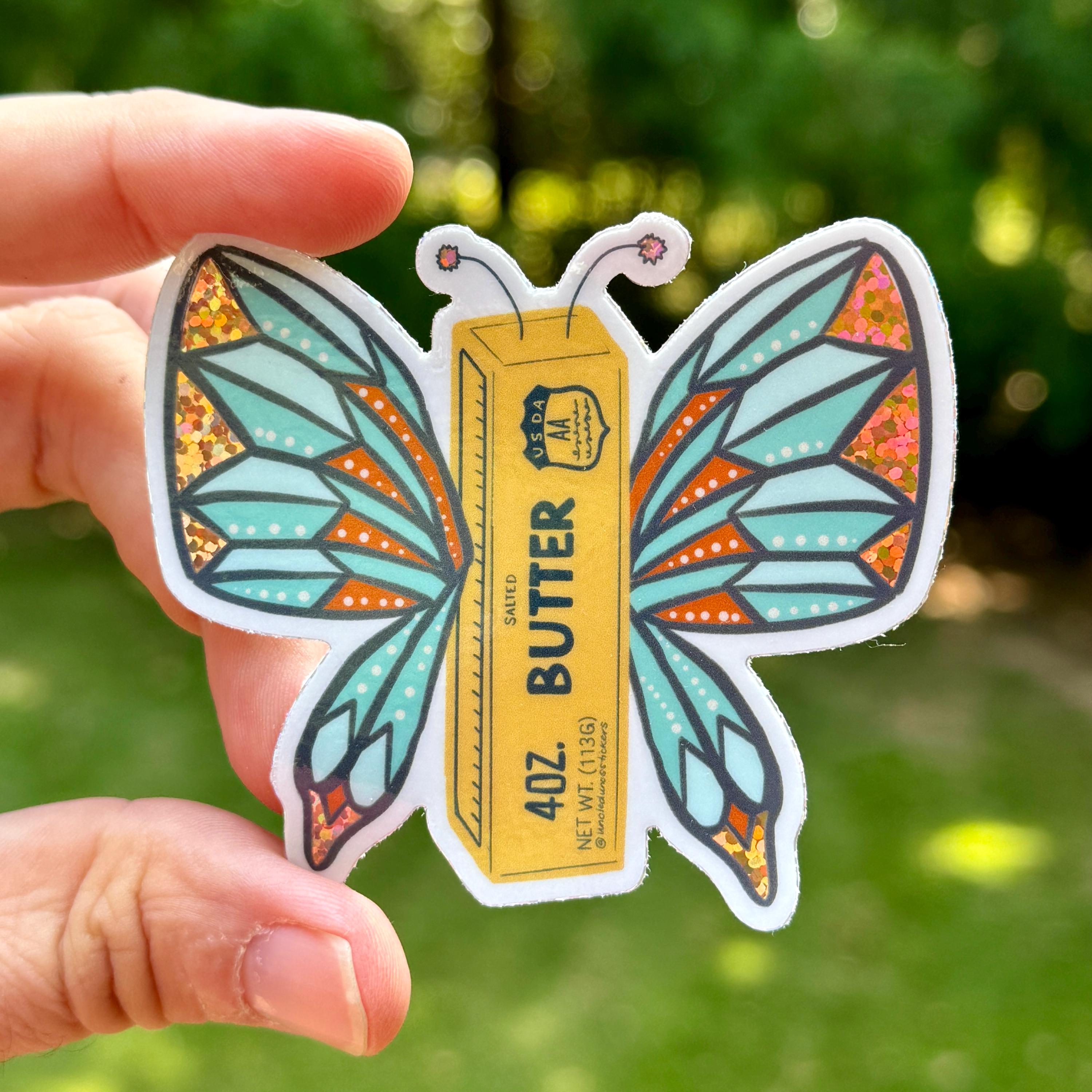 Butter-fly {sticker}