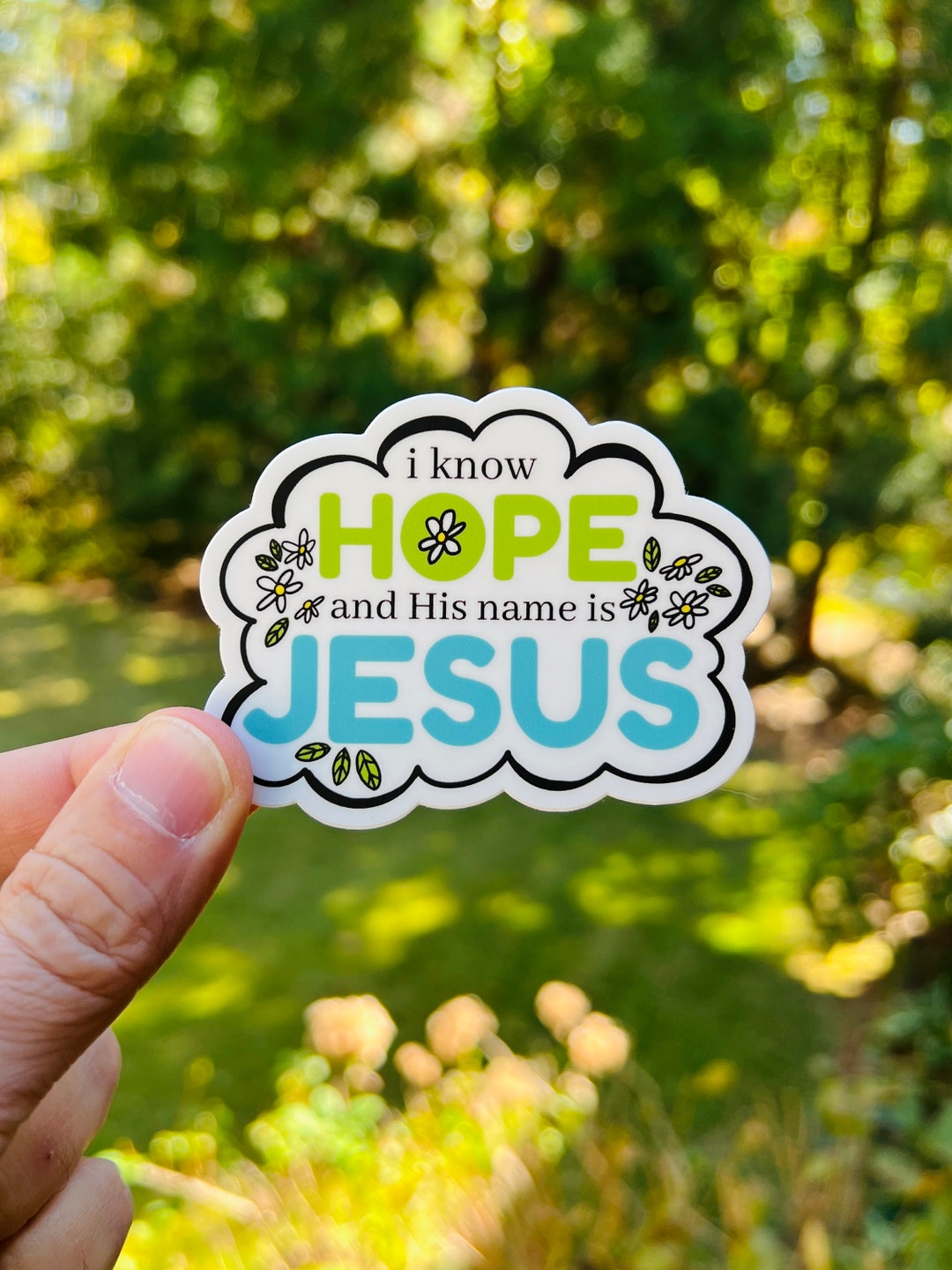 Hope sticker - Etsy