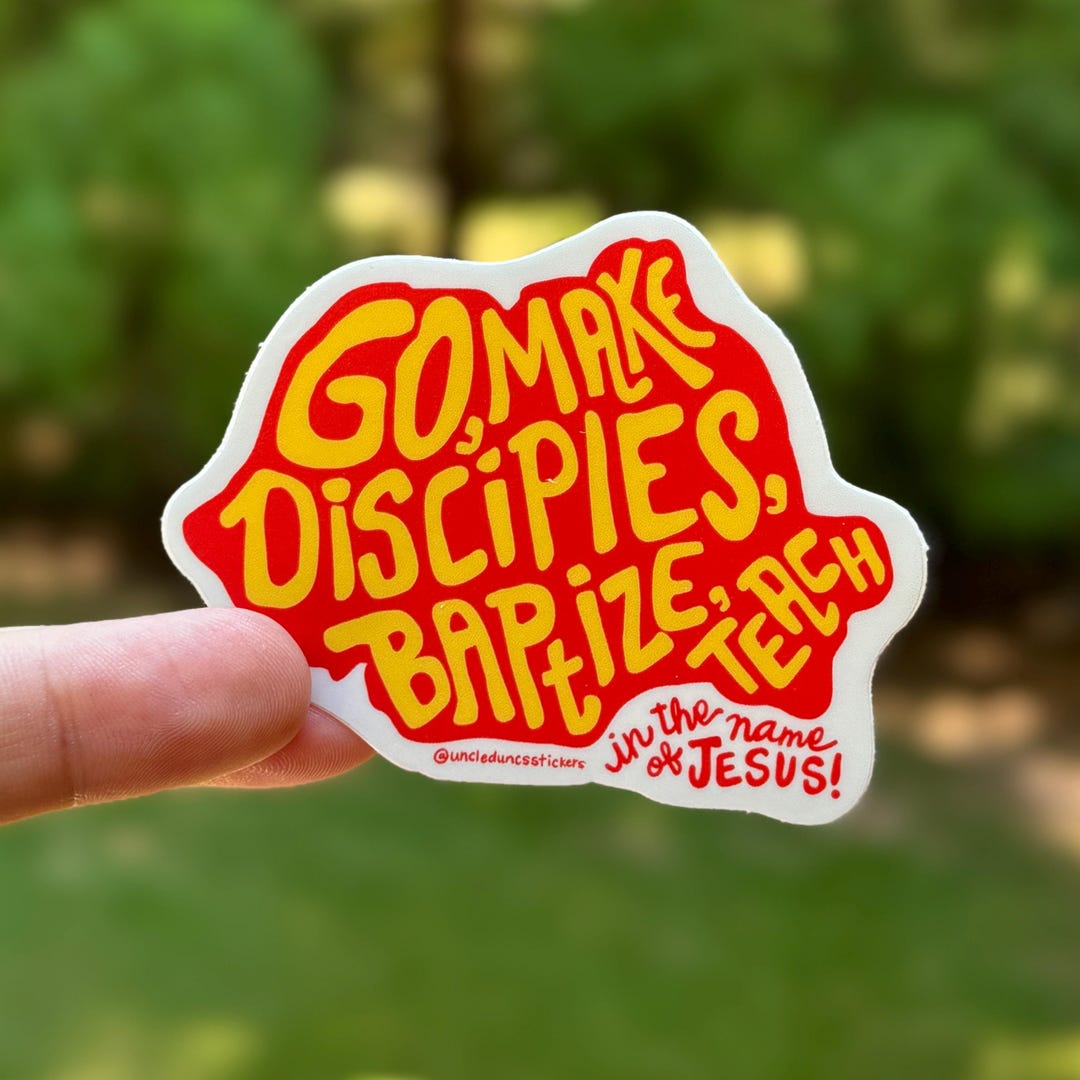 Making Disciples Stickers Go Make Disciples, Romania {sticker} - Etsy