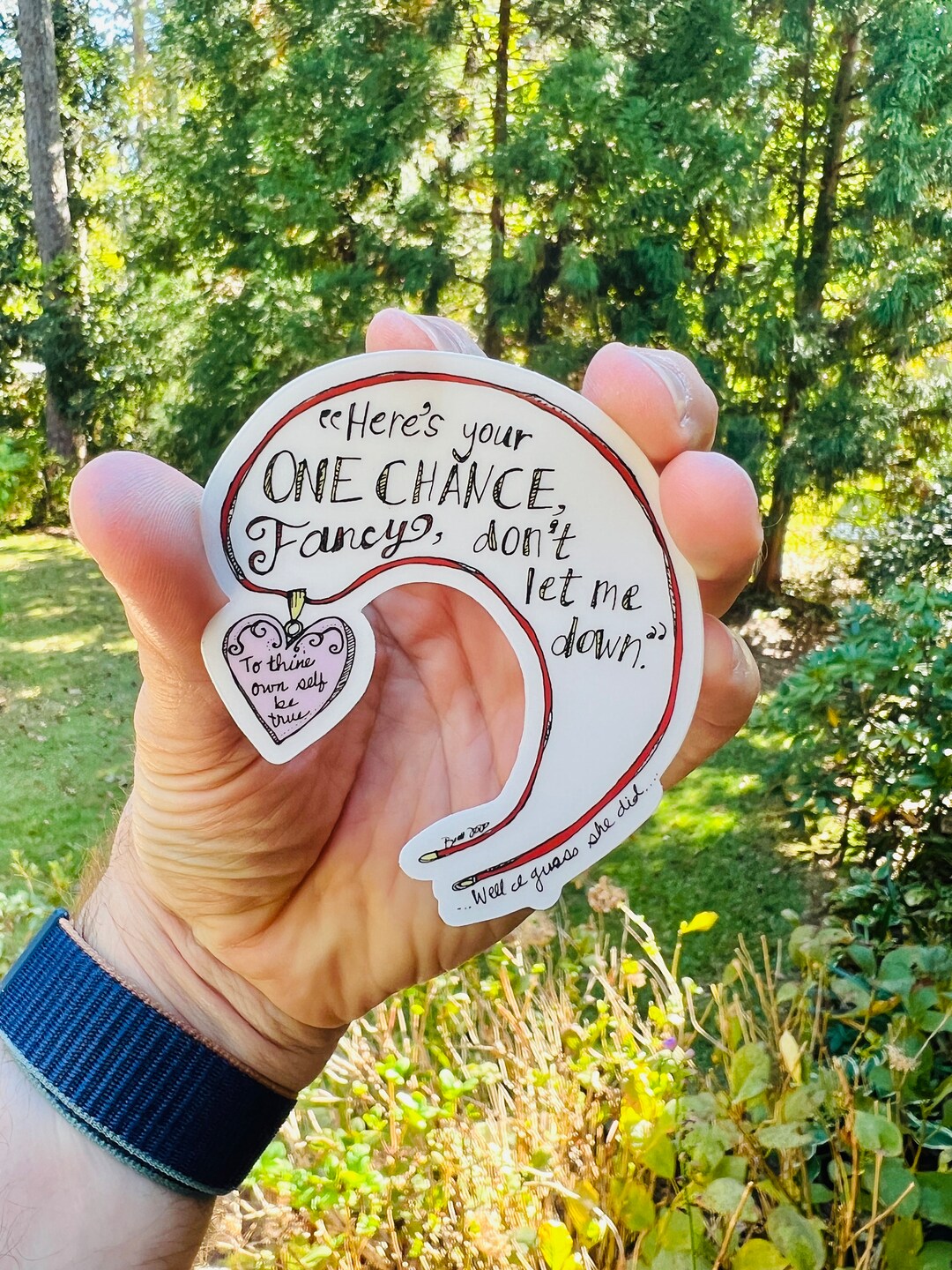 Fancy {sticker} - Etsy