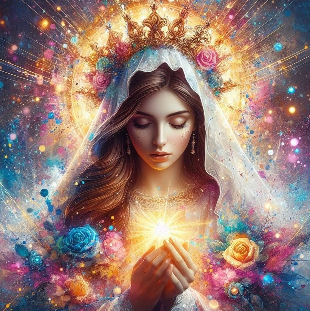 Lady of Adoration, Karmic Healing and Light Direct Binding Spirit Companion Etsy