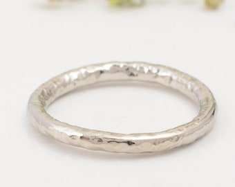 Love hammered Ring - Wire Silver Band Luxury Love Ring - New Love Ring-NEW Screwdriver-design Thick Premium Unisex Love Ring -
