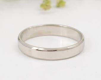 5mm Curve Wide Plain Sterling Silver Band Wedding Engagement Ring 925 Jewelry Size 3-16 - 100% Authentic Silver