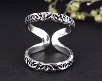 Arthritis Splint Knuckle Ring, Sterling Silver Ring, Thumb Ring, Sterling Silver Ring for Women, Simple Midi Ring, Gifts for Her