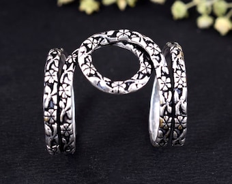 Handmade Arthritis Finger Splint Ring, Brass, Ehlers Danlos Support, Sideways Deviation Band