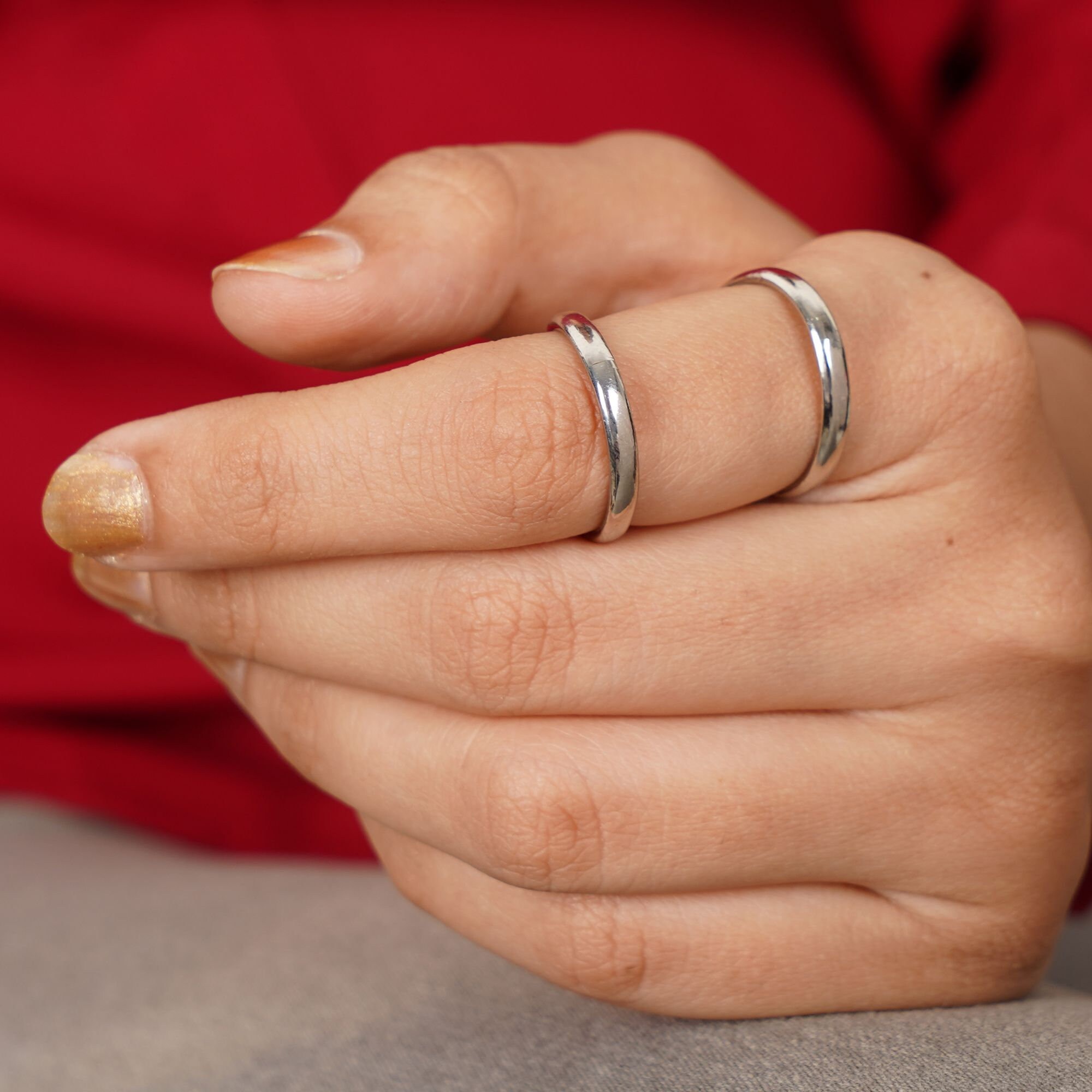 Arthritis Ring Handmade Splint Ring Thumb Ring Sterling Silver Etsy