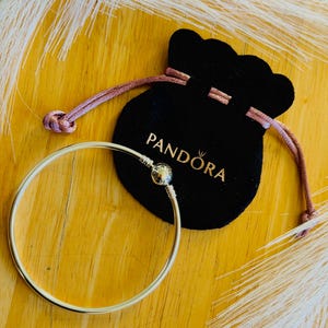 Pandora Moment Sterling Silber Armreif Geschenk für sie