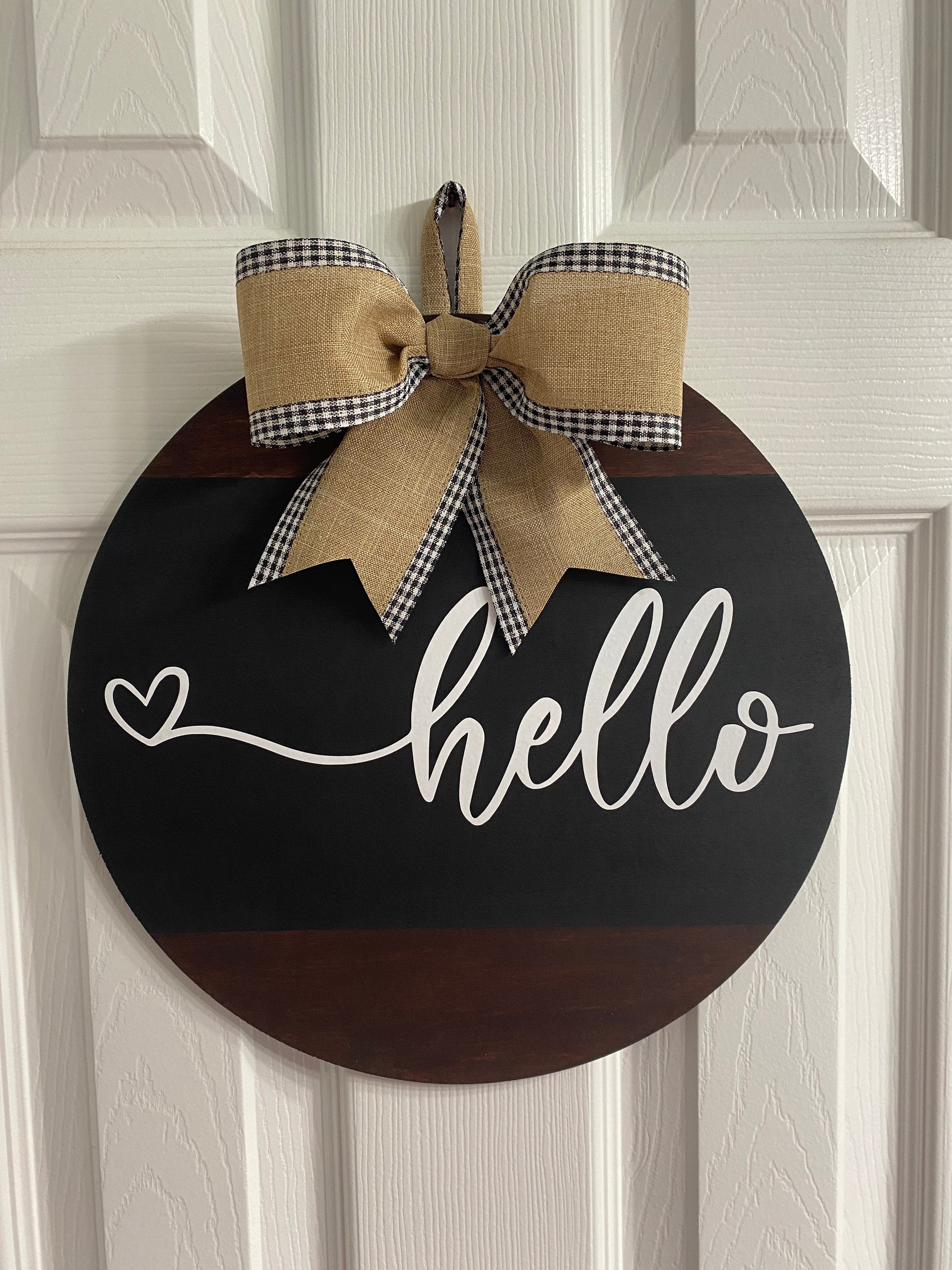 Door Hanger Door Hanger Front Door Sign Door Sign Etsy