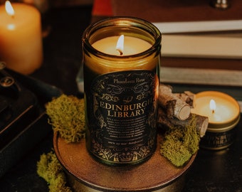 Edinburgh Library – Soy Candle / Vintage Decor / Victorian Gothic / Dark Academia / Literary Candle