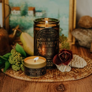 Cottage by the Sea – Soy Candle / Vintage Decor / Victorian Gothic / Dark Academia / Literary Candle