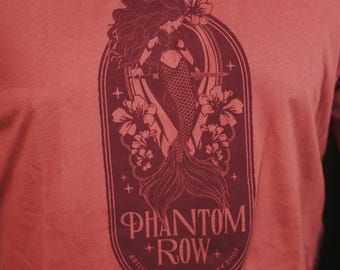 Phantom Row Mermaid T-Shirt | Unisex cotton jersey short sleeve