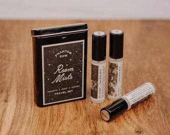 Mini Room Mist Set | Aromatherapy and Room & Linen Spray Sampler