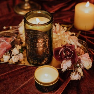 Gothic Candle - Etsy