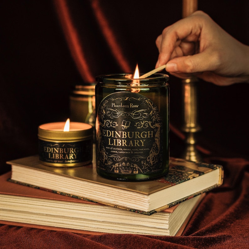 Phantom Row Edinburgh Library Candle - Thumbnail 4