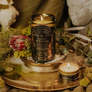 Fairy Springs / Vela de soja con aroma a hierbas y frescor