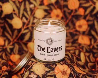 The Lovers | Fruity, Deep and Boozy Scented Soy Candle