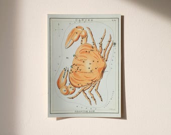 Cancer Constellation / Astrology Art Print