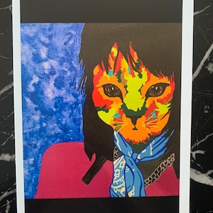 Carte de voeux Joan Cat