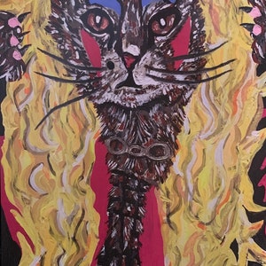 Twisted Cat - Print