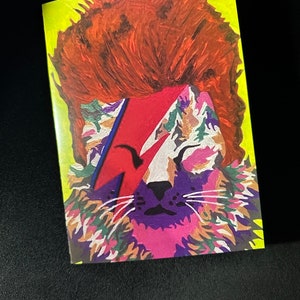 David Meowie - Carte de voeux