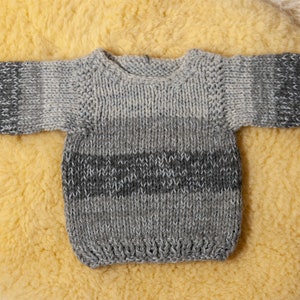 Pullover für Baby und Kleinkind aus Naturgarnen Bild 5