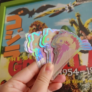 Kamata-CONE, Kamata-kun, Godzilla holographic water proof vinyl sticker
