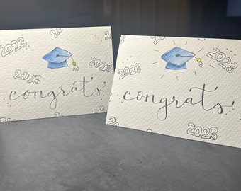 GRADUATION cards pack of 10 or 20 (comes blank inside, envelopes included)