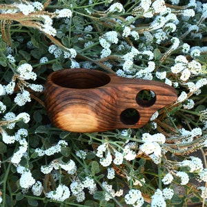 Kuksa, Coffee mug, Tea Cup, Camping Mug, Guksi, Mug for dad, gift for mom, gift for dad, gift for him, fathers day gift, hand-carved kuksa