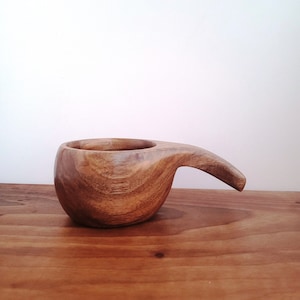 Kuksa, Coffee mug, Tea Cup, Camping Mug, Wooden cup, Nordic, style kuksa, valentines gift, gift for her, gift for him, hand-carved kuksa