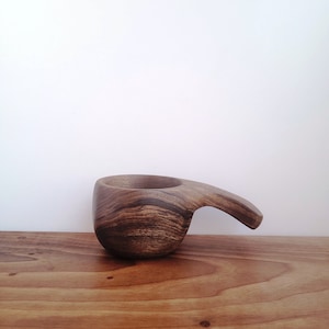 Kuksa, Coffee mug, Tea Cup, Camping Mug, minimalist, home decor, gift for her, gift for him, gift for dad, handcarved kuksa, Nordic style