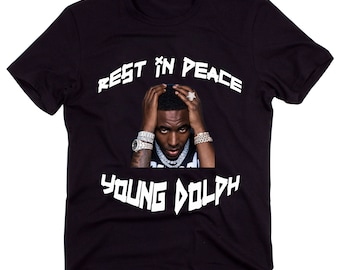 Young dolph t shirt For the biggest Young Dolph Fans! Each shirt is unique and made to order RIP Young Dolph Shirt, Rapper Young Dolph Shirt