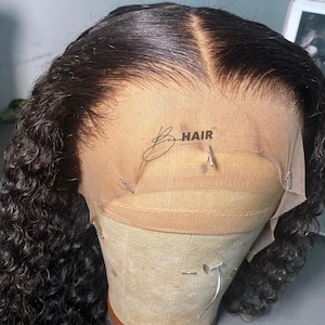 Burmese curly Lace frontal Wig