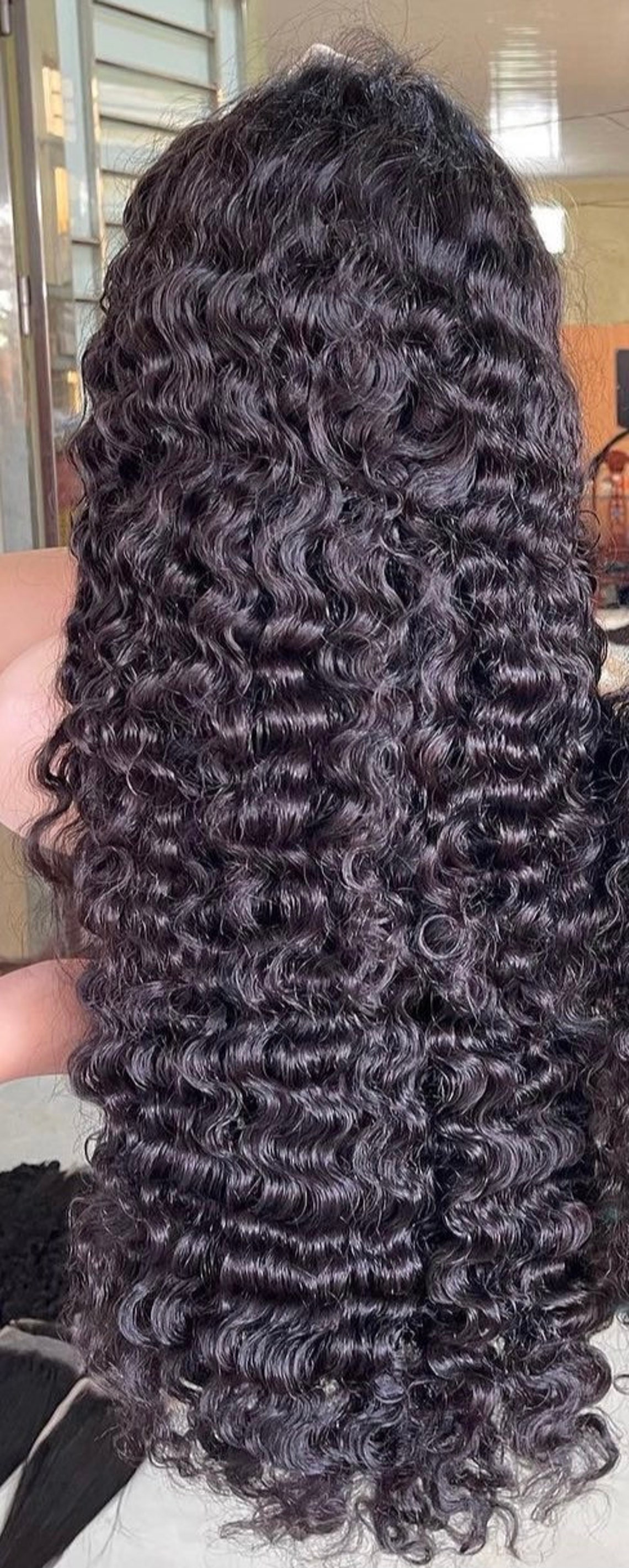 Burmese Curly Lace Frontal Wig - Etsy