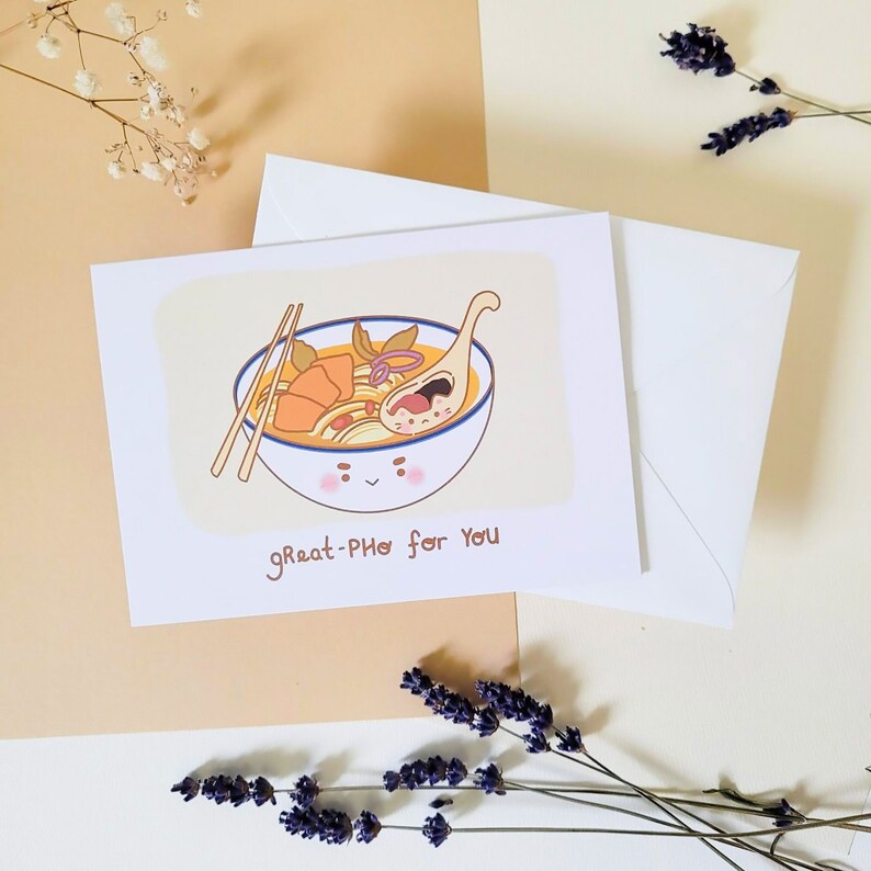 Great-Pho for You Card // Thank You Card // Appreciation Card // Cute Card // Celebration Card // Bundle of cards image 1