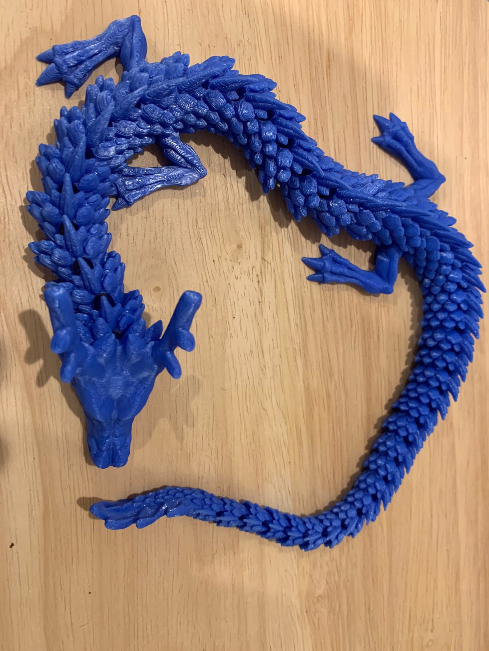 Magic Articulated Dragon Fidget Toy 3D Printed Etsy UK