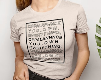 Opulence Shirt / Oppalance Tee / Rupaul&#39;s Drag Race Tshirt / Mercedes Iman Diamond / Drag Queen Meme Shirt / Men&#39;s + Women&#39;s Unisex